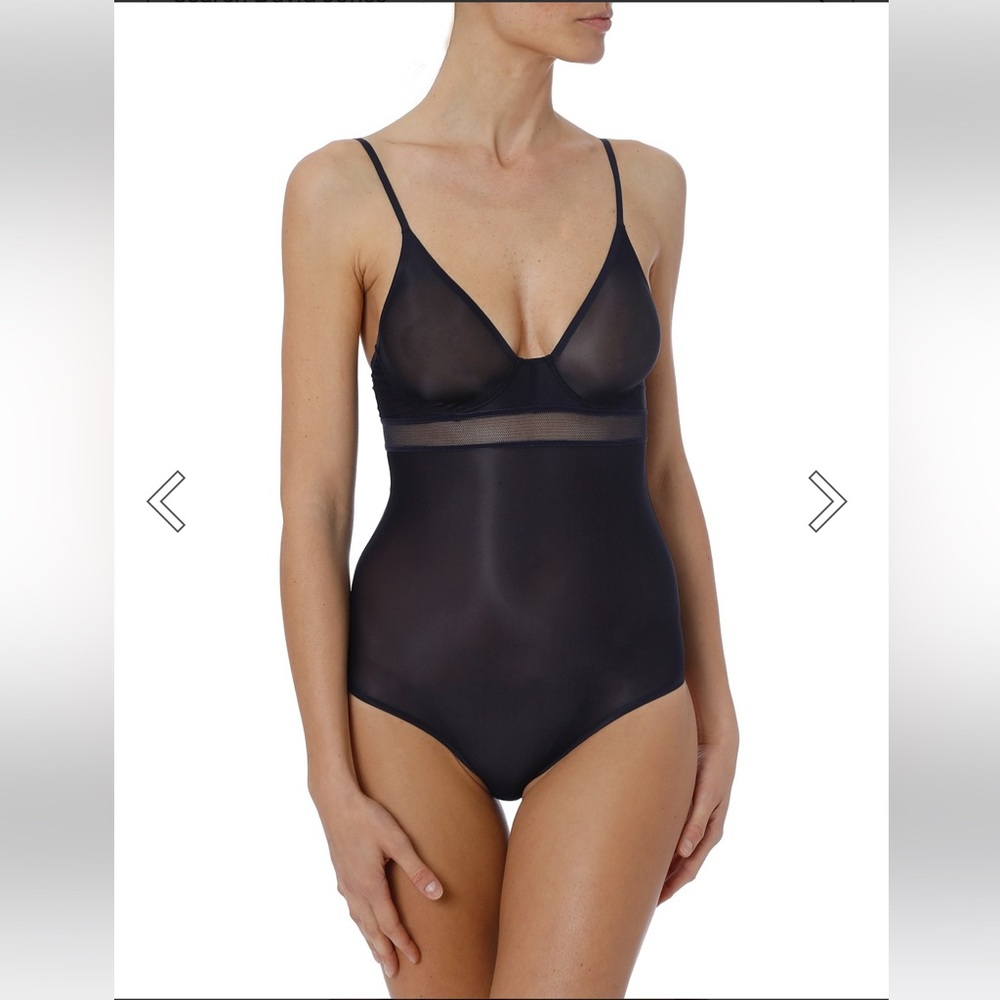 STELLA MCCARTNEY***Navy Grace Glowing Bodysuit***Small $135